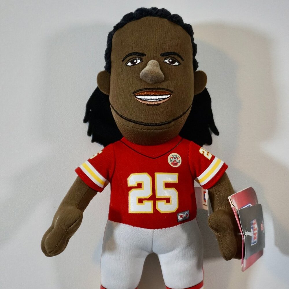 11" Jamaal Charles Bleacher Creature Plush Kansas City Chiefs NEW NWT
